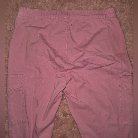 Pink Cargo Jogger Pants - Picture 6 of 7